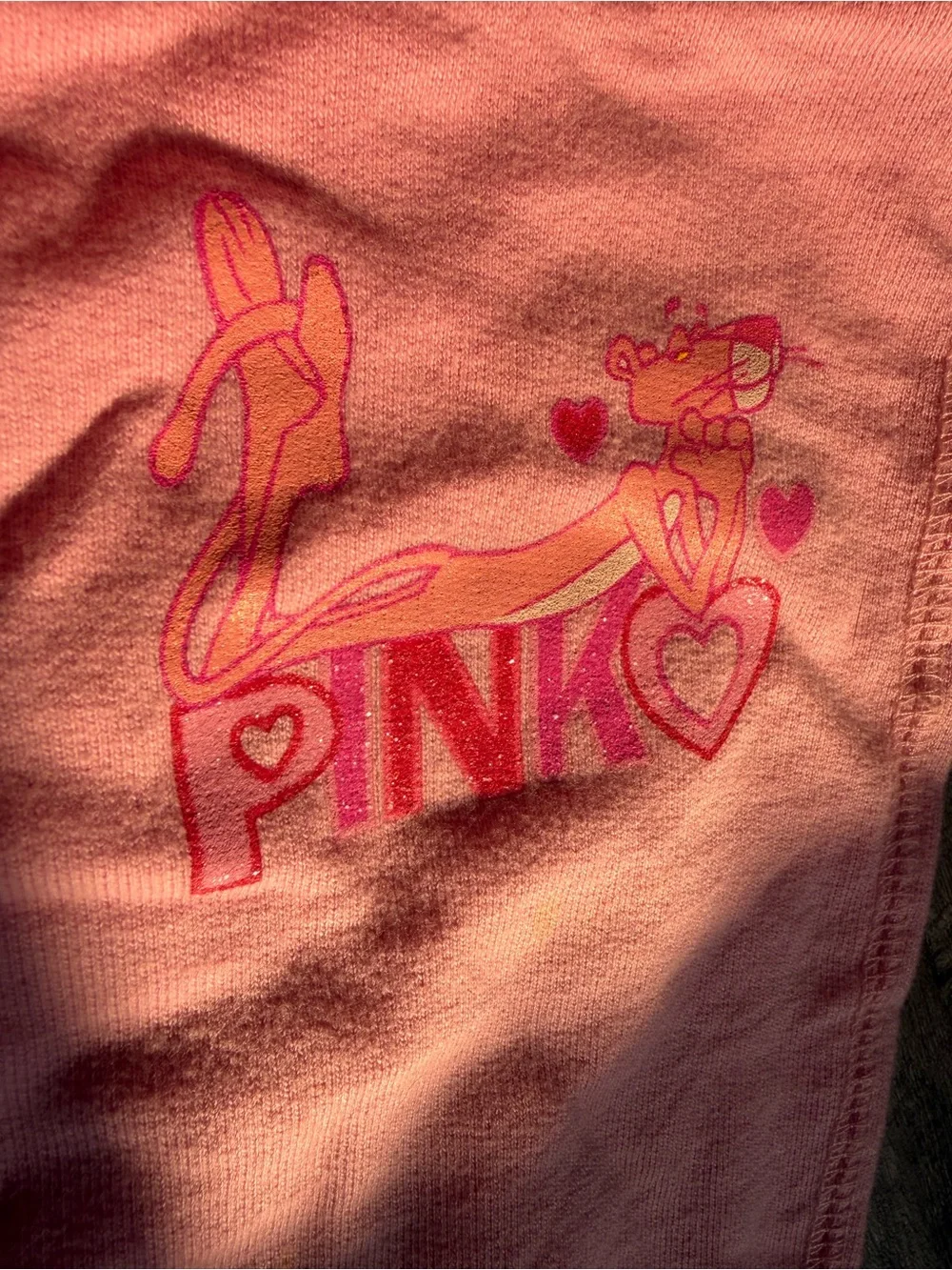 Y2K Pink Panther women’s capris Pink Pajama Pants